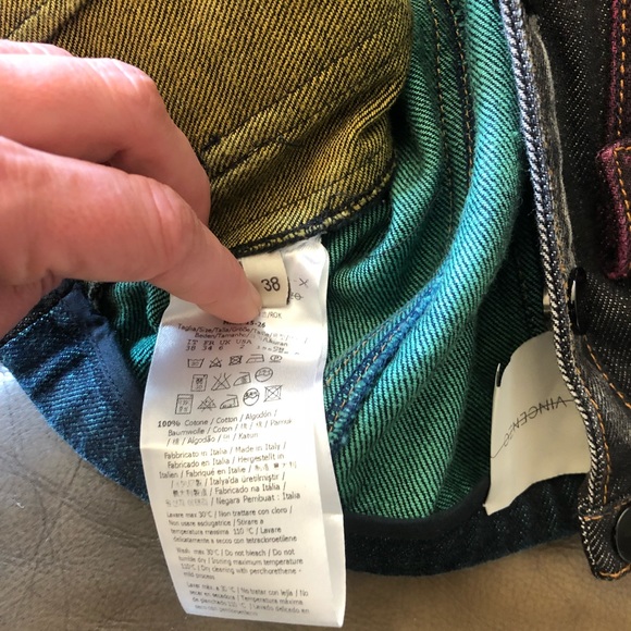 Marco de Vincenzo denim skirt. Size 38 - Picture 7 of 8